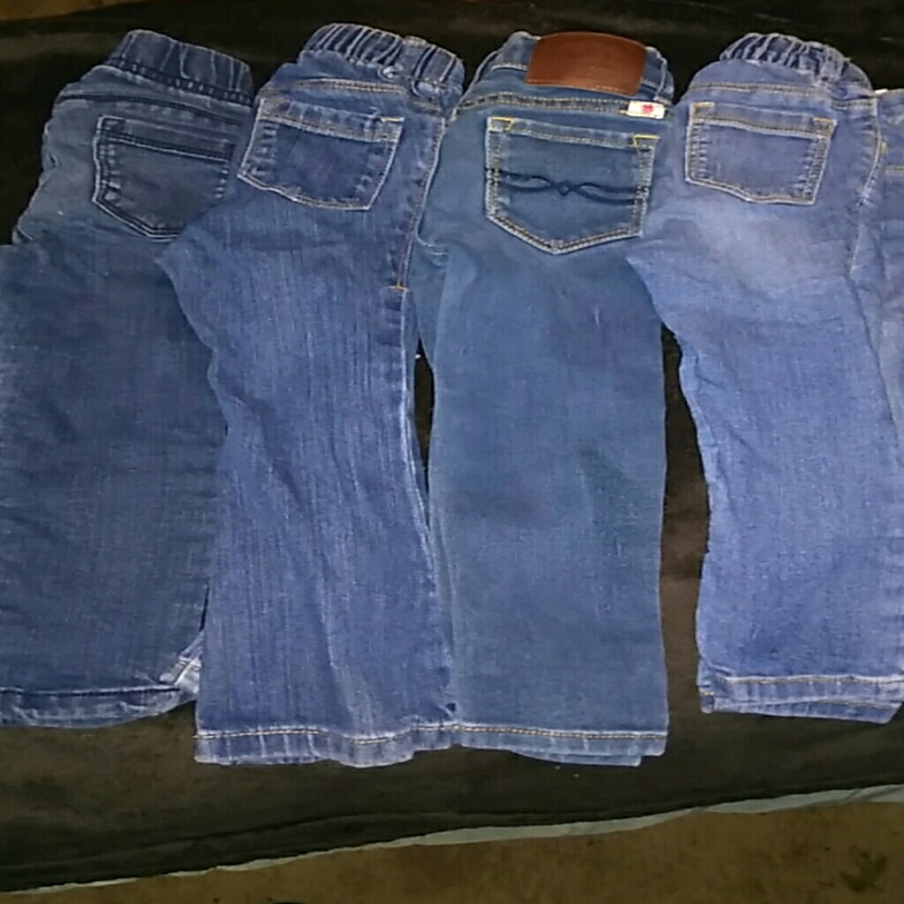 Toddles bundled jeans for girls